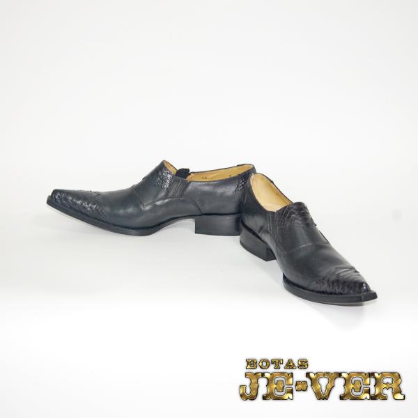 ビジネスシューズ メンズ 26.5 パイソン ポインテッドトゥ ロカビリーシューズ 本革