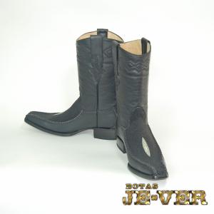 ウエスタンブーツ メンズ 25.5 スティングレイ スクエアトゥ 本革