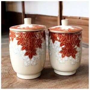 茶道具 香合 赤玉 犬山焼 お茶 茶道 丸香合 蓋物 陶器 小物入れ : 尾関