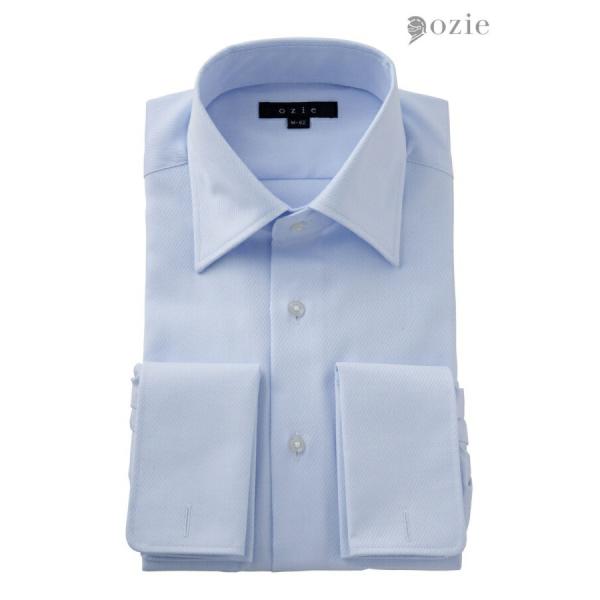 ワイシャツ メンズ 長袖 カッターシャツ yシャツ ビジネスシャツ 形態安定 綿100％ プレミアム...