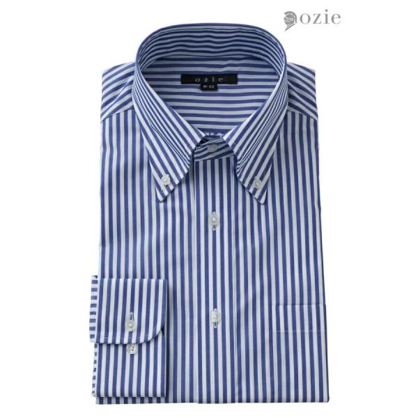 ワイシャツ メンズ 長袖 カッターシャツ yシャツ ビジネスシャツ 形態安定 ボタンダウン おしゃれ
