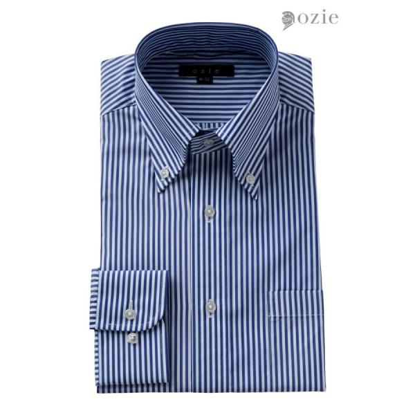 ワイシャツ メンズ 長袖 カッターシャツ Yシャツ ビジネスシャツ 形態安定 クールマックス ボタン...