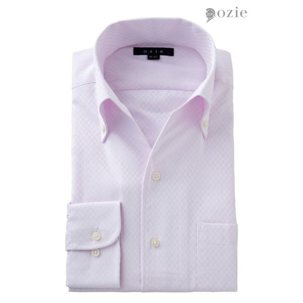 ワイシャツ メンズ 長袖 カッターシャツ yシャツ ビジネスシャツ 形態安定 プレミアムコットン 綿...