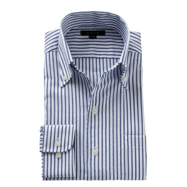 ワイシャツ メンズ 長袖 ビジネスシャツ Yシャツ カッターシャツ ボタンダウン スキッパーシャツ ...