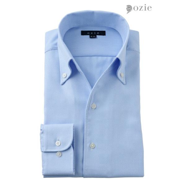 ワイシャツ メンズ 長袖 カッターシャツ yシャツ ビジネスシャツ 形態安定 プレミアムコットン 綿...