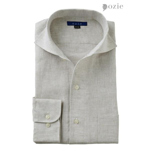 ワイシャツ メンズ 長袖 カッターシャツ yシャツ ビジネスシャツ カジュアルシャツ ワイドカラー ...