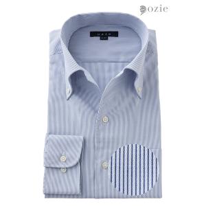 ozie（オジエ） ワイシャツ メンズ 長袖 ビジネスシャツ Yシャツ