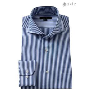 ozie ワイシャツ メンズ 長袖 カッターシャツ yシャツ ビジネスシャツ