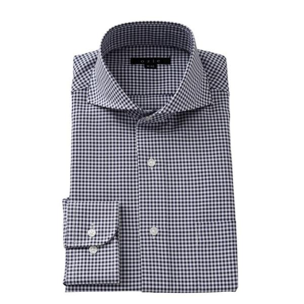 ワイシャツ メンズ 長袖 カッターシャツ yシャツ ビジネスシャツ 形態安定 ノーアイロン ホリゾン...