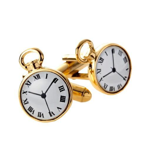 カフリンクス カフスボタン モチーフ 懐中時計 オジエ ozie 日本製 SWANK スワンク ギフ...