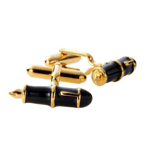 カフリンクス カフスボタン モチーフ 万年筆 オジエ ozie 日本製 SWANK スワンク ギフト...