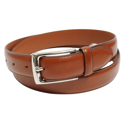 ベルト 牛革 本革 日本製 茶 ライトブラウン フリーサイズ オジエ ozie おしゃれ