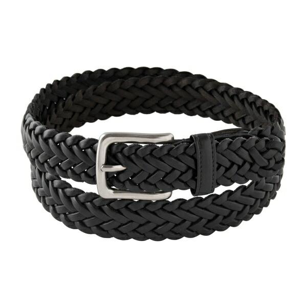 ベルト メッシュベルト 牛革 日本製  黒 ブラック オジエ ozie おしゃれ