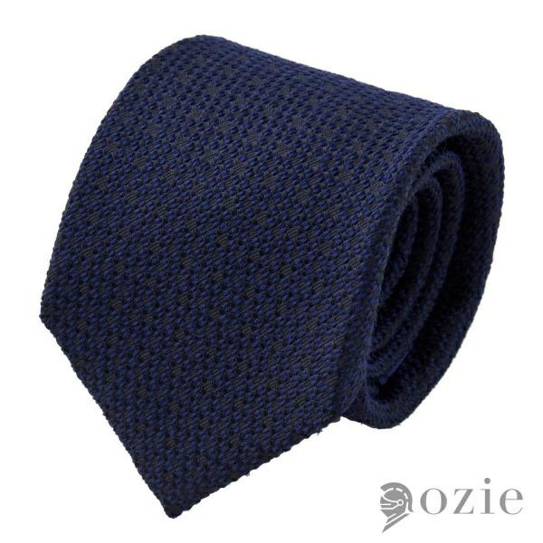 ネクタイ ウールタイ ウール毛 シルク絹 ネイビーブルー 無地織柄 日本製 メンズ 小物 おしゃれ ...