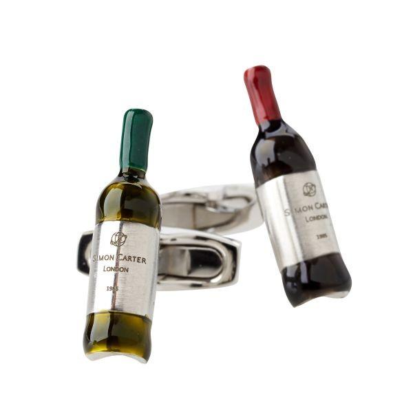 カフリンクス カフスボタン サイモンカーター  イギリス製 VINTAGE WINE ワインボトル ...