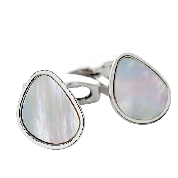 カフリンクス カフスボタン サイモンカーター イギリス製 楕円形 ORGANIC PEBBLE Mo...