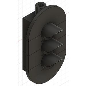 N200C】新3D信号機5灯式【Nゲージ】 : オズモファクトリー - 通販