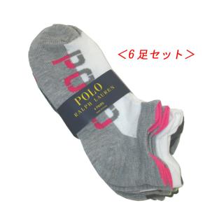 ポロ ラルフローレン レディース ソックス 靴下 6本セット POLO RALPH LAUREN 727829PK2 マルチカラー