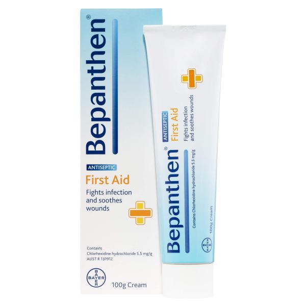 [Bepanthen]ばい菌から肌を優しく守る ファーストエイド クリーム (First Aid C...