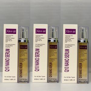 （旧アンジェリーナ）SKINTOX Q10-III スキントックスQ10-III Anti-Aging Solution Q10ナノセラム アンチエイジングソリューション(3本セット) 海外直送品