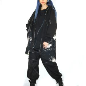 【SALE】Uneven Dye with Angel Print Hoodie 3547101a｜ozzonjapan