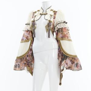 オッズオネスト　Celebration of Rose ジャボタイ付きワンピース Celebration of Rose ジャボタイ付きワンピース : OZZ ON JAPAN - 通販