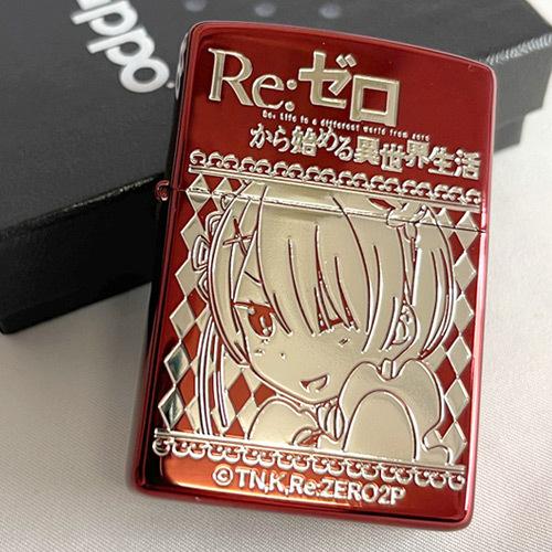 Re:ゼロから始める異世界生活 ZIPPO ラム レッド