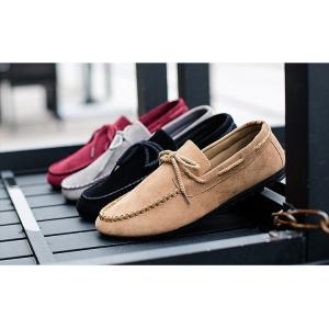 ドライビングシューズ メンズ モカシン スリッポン