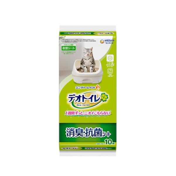 ユニ・チャームでおトイレ消臭・抗菌シート10枚入り