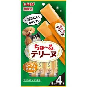 いなばちゅーるテリーヌビーフ&ささみ15g×4【...の商品画像