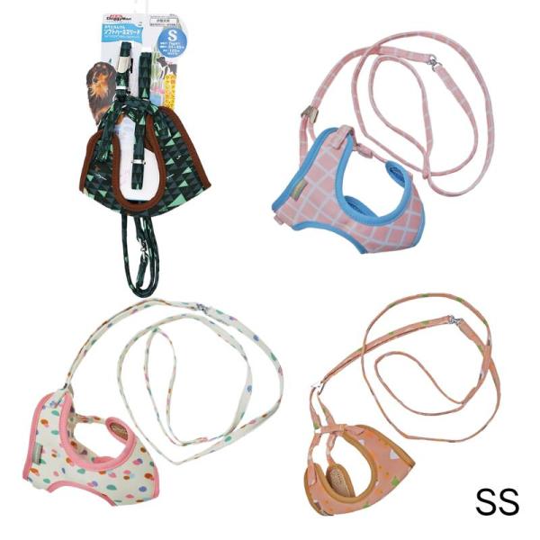 ドギーマンハヤシたんけんソフトハーネスリードＳＳ【メール便OK】【レターパックプラスOK】　犬リード...
