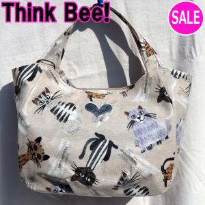 シンクビー　バッグ　Think Bee! ストレイキャッツ バッグ　グレイッシュカラー　A001126　新品　セール