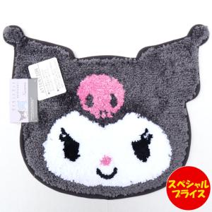 クロミ サンリオ KUROMI ダイカットマット 34201518 SANRIO マット 約H32×W38cm 畑山商事