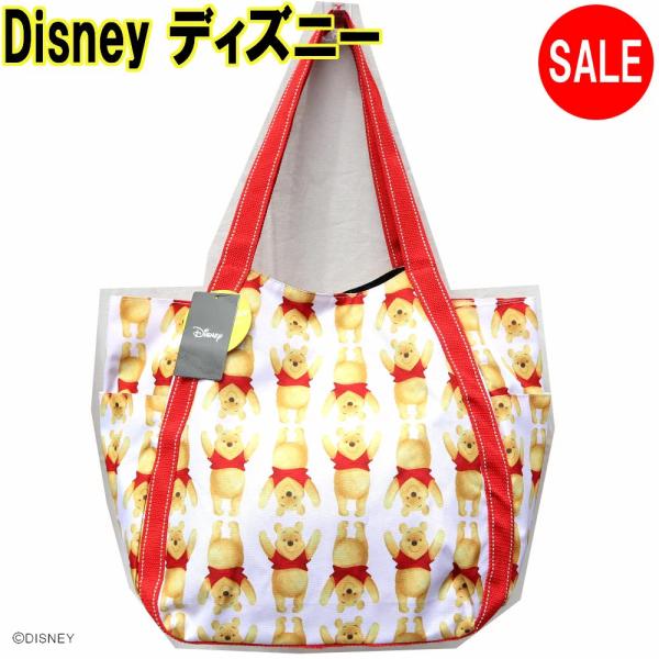 【Disney】ディズニー トートバッグ 大容量 バルーントート プーさん A3サイズ DMKトート...