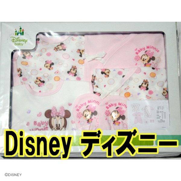 ディズニー 出産祝い ミニーマウス 出産祝いギフトセット サイズ50〜70 5点セット ピンク Di...