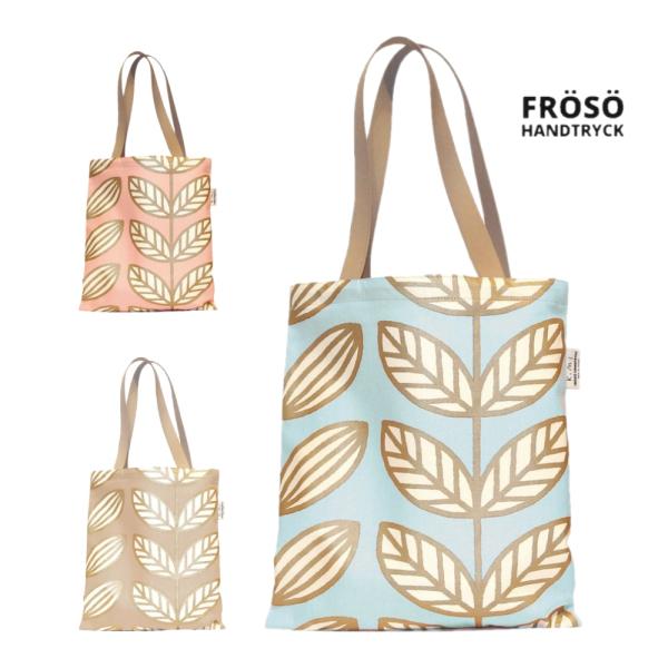 FROSO HANDTRYCK トートバッグ FOLIUM 北欧 ブランド おしゃれ サブバッグ エ...
