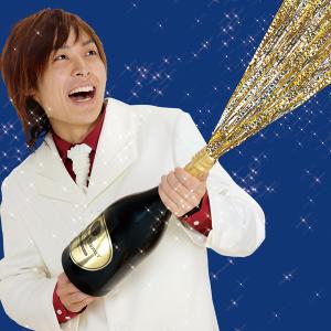 クラッカー 結婚式 お誕生日 バースデー クリスマス イベント お祝い 二次会/ スパークリングシャワー (弾2発付) (K-2501_102627)u89 b19｜p-kaneko