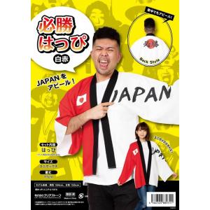 (1点までメール便も可能) 応援 必勝はっぴ ...の詳細画像2