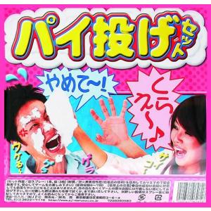 パイ投げセット パーティーゲーム 罰ゲーム イベント 二次会 宴会グッズ パーティーグッズ (B-0011_962818)u89