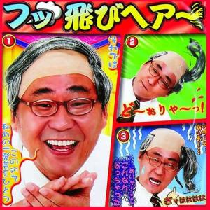 フッ飛びヘアー おもしろカツラ かつら カツラ コスプレ