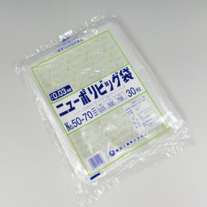 ニューポリビッグ袋 透明 No.50-70 厚み0.03mm 90枚｜p-maruoka