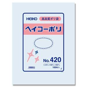 ポリ袋 No.420 （460×600） ヘイコーポリ袋 ポリエチレン袋 100枚｜p-maruoka