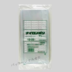 真空袋 新ナイロンポリ Lタイプ No.16 22×33 100枚 : パッケージ