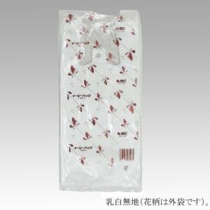 “送料無料/直送” イージーバッグ 関東 No.8E 乳白色 レジ袋 4000枚｜p-maruoka