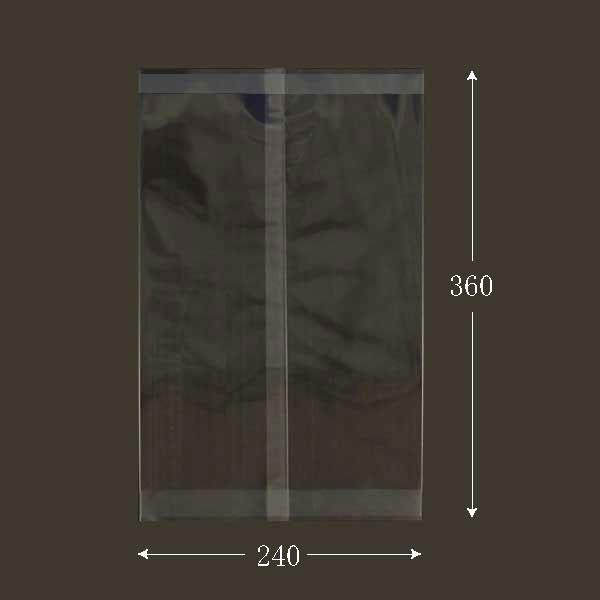 “送料無料/直送” OPPパートコート袋 #50×240×360 背貼 OPP袋 乾燥剤対応 150...