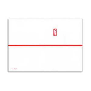 “送料無料/直送” 赤棒のし紙 コモ-N3 （120×220） 10000枚｜p-maruoka