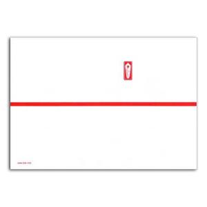 赤棒のし紙 コモ-N5 （149×230） 1000枚｜p-maruoka