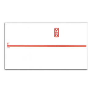 赤棒のし紙 No.01 （151×267） 1000枚｜p-maruoka