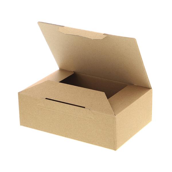 ワンタッチ段ボール A5用-80 宅配60サイズ (外寸法横240 縦160 高さ80 材質Eフルー...