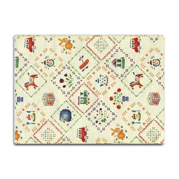 “送料無料/直送” 包装紙 全判 ステンシルハウス 100枚